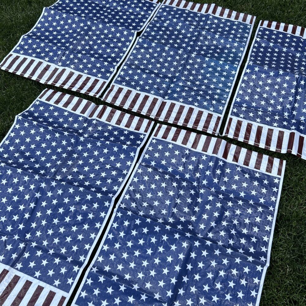 4th Of July Kids Potato Sack Racing Set 5pc 34” X 21.5” FUN Competition Game